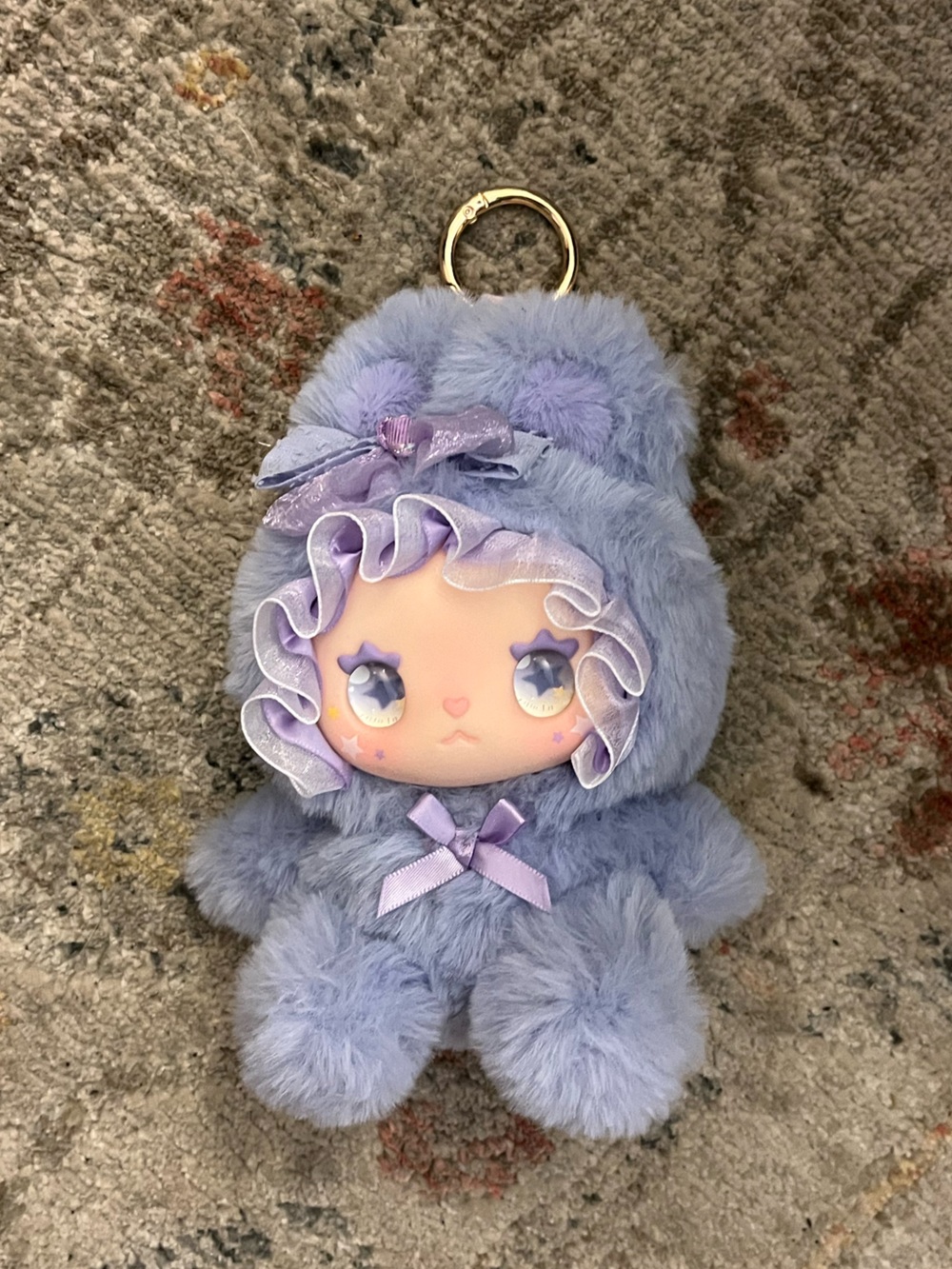 Lovely Emma Pastel Purple Plush Pendant